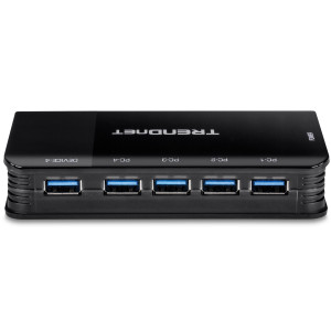 TRENDnet TK-U404 Computer Sharing Switch, 4-Port USB, USB powered, Windows and Mac